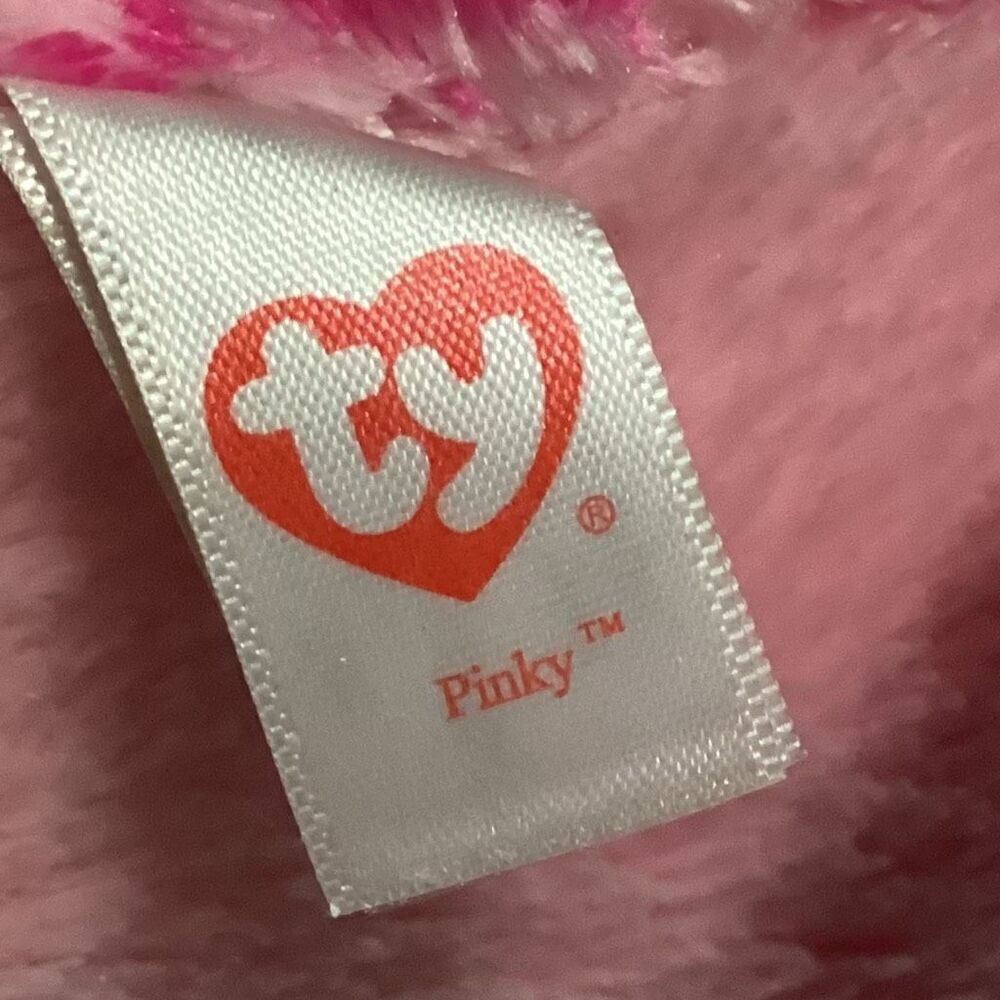 TY Beanie Boos PINKY the Pink Owl & Owlette Jumbo 18” with Hang Tags - Picture 7 of 8
